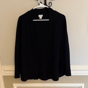 J. Crew size XXS Black cashmere wrap